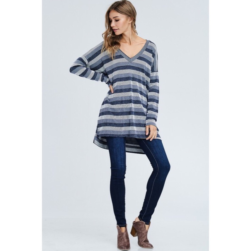 🛍NEW! Striped Long Sleeve Top! - Picture 5 of 7